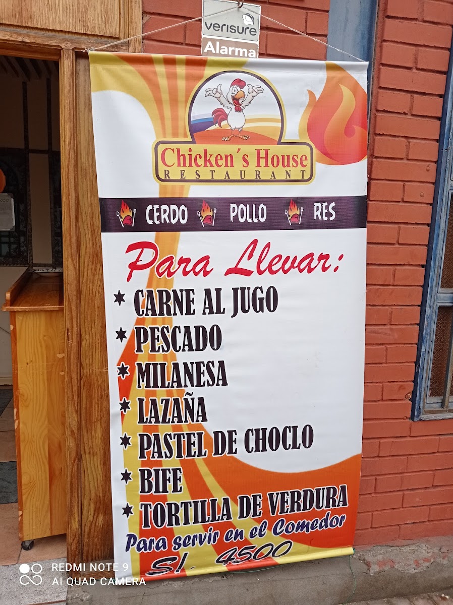 Menu Terrazas Chicken's House-2